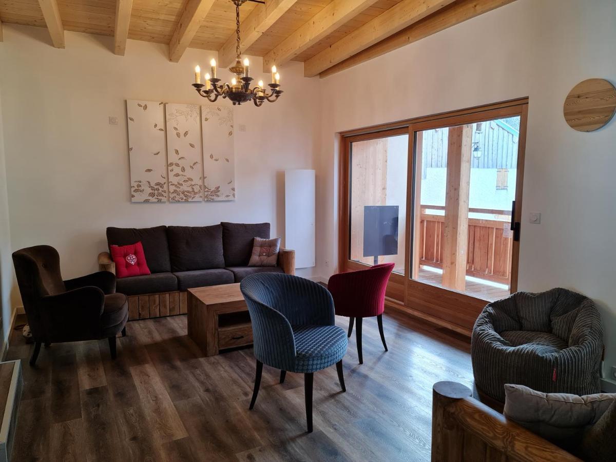 La Maizon Du Bois - Le Haut Appartement De 130 M2 - Le Bas Appartement De 70 M2 La Plagne Exteriör bild
