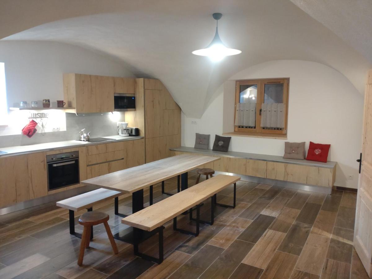 La Maizon Du Bois - Le Haut Appartement De 130 M2 - Le Bas Appartement De 70 M2 La Plagne Exteriör bild